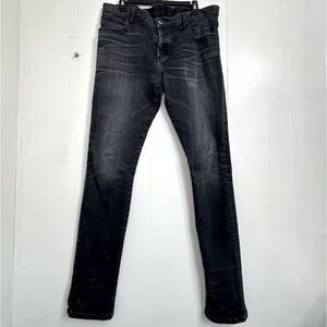 EN NOIR En Noir E|N Men’s Black Wash Denim Skinny Jeans Size Waist 36.